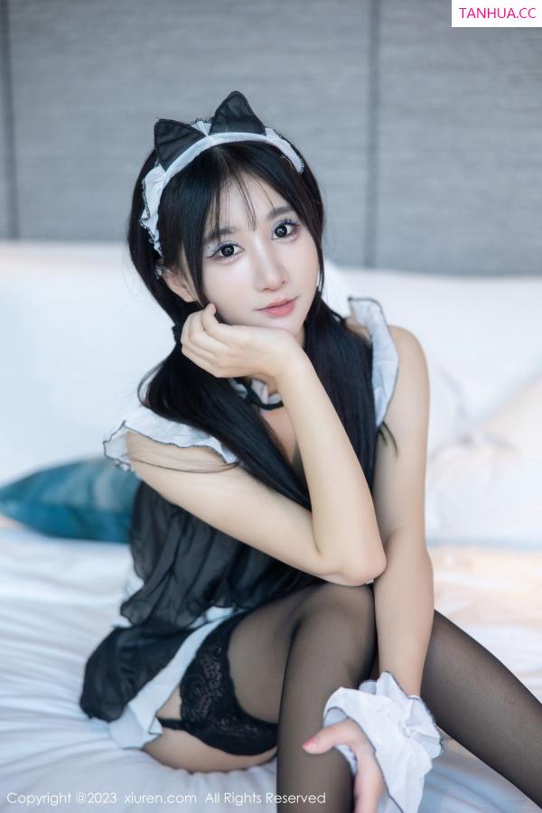 小果冻儿jelly  [XiuRen]高清写真图 2023.05.24 No.6795 小果冻儿 黑丝美腿第3张图片